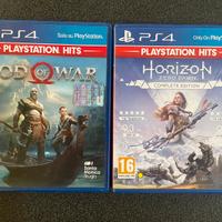 god of war ps4 +horizon zero dawn complete edition