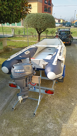 Gommone + motore+ carrello