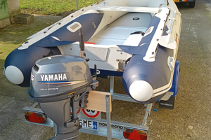 Gommone + motore+ carrello