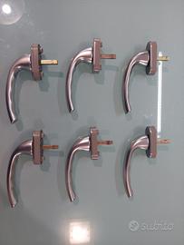 kit 6 maniglie finestre