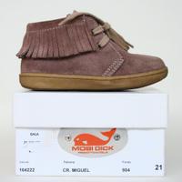 Scarpe bimba stringate scamosciate Tg 21