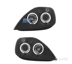 FARI PER FORD FIESTA 02-08 ANGEL EYES FONDO NERO