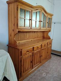 credenza tirolese con panca