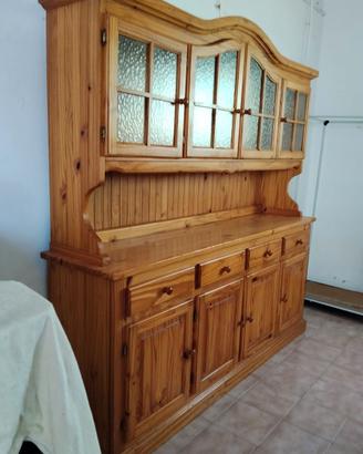 credenza tirolese con panca