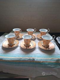 servizio caffè Vintage 6 tazzine + 6 piattini  por