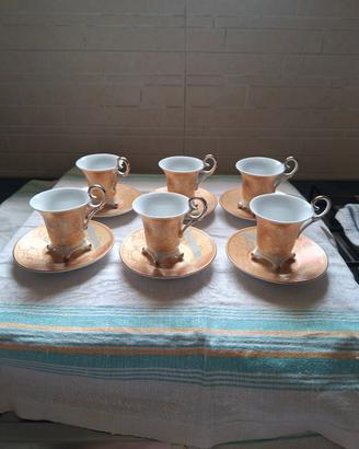 servizio caffè Vintage 6 tazzine + 6 piattini  por