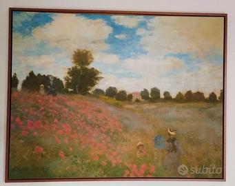 Stampe Monet con cornice legno