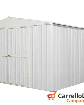 Box prefabbricato acciaio lamiera 360x430 bianco