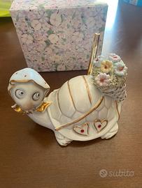 piccole ceramiche soprammobile chiocciola