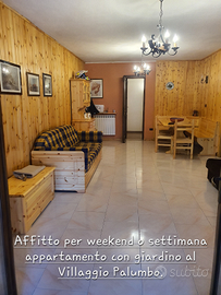 Appartamento con giardino villaggio palumbo