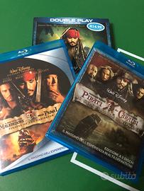 Pirati dei Caraibi 5 blu ray . Collezione completa