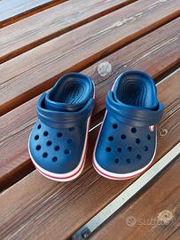 Ciabattine Crocs blu 23/24