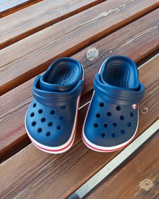 Ciabattine Crocs blu 23/24