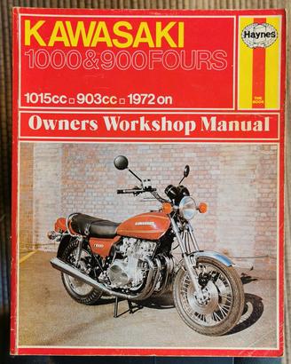 Manuale officina moto Kawasaki  Z 1000 Haynes