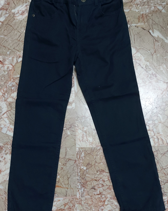 Pantaloni blu bambino 7/8 anni hm