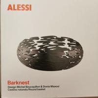 Cestino Alessi in acciaio nero NUOVO 