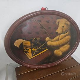 quado ovale in  legmo vintage 