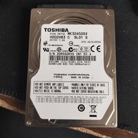 Hard Disk 2.5" 320GB SATA Toshiba nuovo