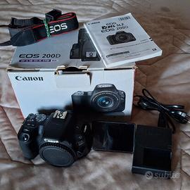 Canon EOS 200D + 24mm STM Pancake +18-55mm STM