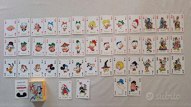 Carte da gioco Modiano Topolino incomplete