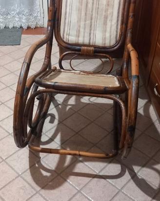 Sedia in bambù  struttura perfetta