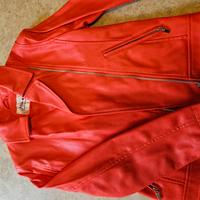 giubbetto ecopelle 9/10 anni