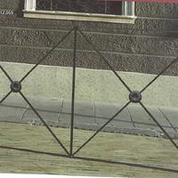 Ringhiera  Modello Perugia rettangolare in ferro