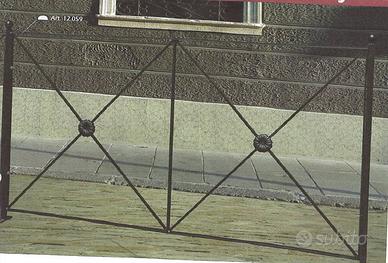 Ringhiera  Modello Perugia rettangolare in ferro