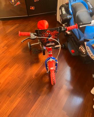 Bici spiderman
