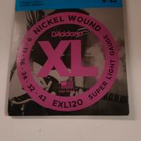 Muta Corde D'Addario 9-42 per chitarra