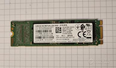 SSD Samsung M.2 SATA PM871b 256 GB