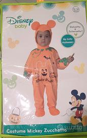 costume halloween da zucca