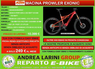 Ebike Ktm Prowler Exonic