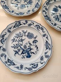 set piatti Blue Danube vintage 