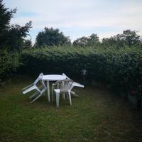 tavolo e 4 sedie da esterno