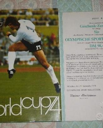 World cup 1974 Olympische Sport Bibliothek