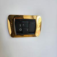 PLACCHE ELETTRICHE OTTONE-BIANCHE NERE CON FRUTTI