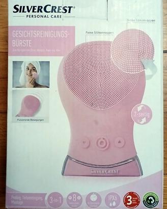 Spazzola elettrica in silicone pulizia viso