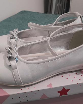 Scarpe da cerimonia "luccicose" come nuove n.33