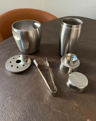 Set shaker e portaghiaccio Alessi Alfra