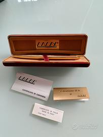 penna a sfera LALEX laminata oro 22 kt. 