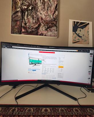 Monitor PHILIPS 32 Pollici curvo da Gaming
