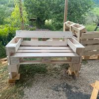 Panca da giardino con epal