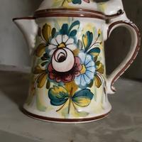Brocca, bricco ceramica Castelli