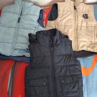 giacche smanicate bambino 5-6 anni