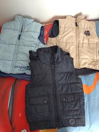 giacche smanicate bambino 5-6 anni