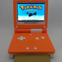 Game Boy Advance Sp IPS V5 Orange Juice Style 