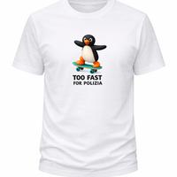 maglietta PINGU 100% Cotone