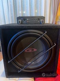 subbufer alpine e amplificatore alpine