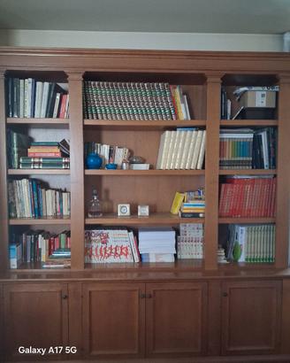 libreria in rovere